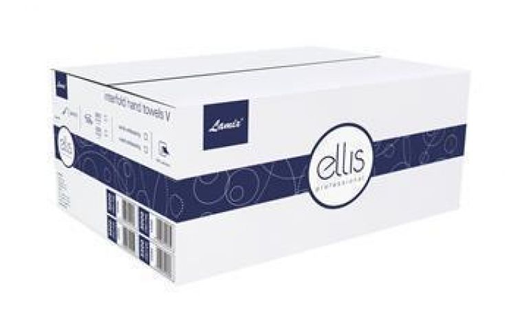 Ręcznik papierowy Ellis professional ZZ biały 2w celuloza /3000/