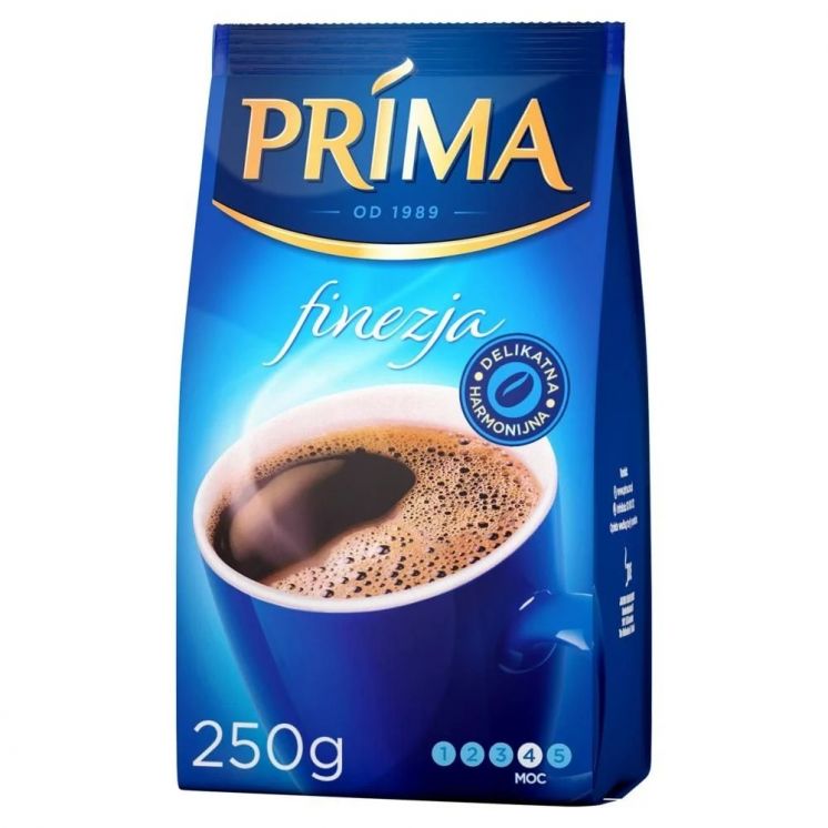 KAWA PRIMA FINEZJA 250G MIELONA