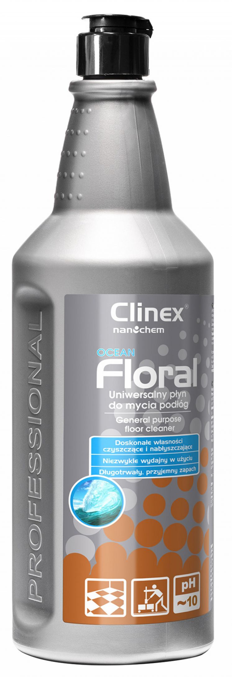 płyn UNIWERSALNY DO MYCIA PODŁÓG CLINEX Floral Ocean 1L