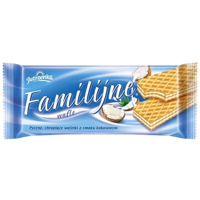 WAFLE FAMILIJNE KOKOSOWE 180G