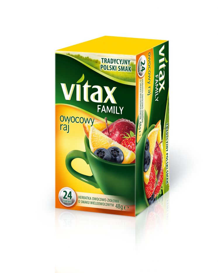Herbata VITAX Family Owocowy Raj 24TB