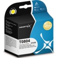 Tusz Asarto do Epson T0804 | R265/285/360/RX560/585/685 I yellow