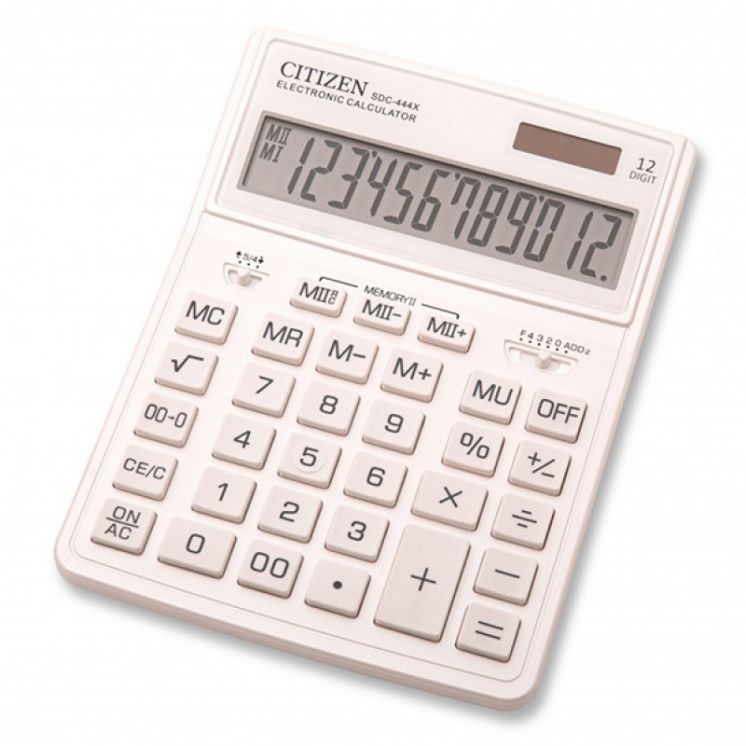 Kalkulator biurowy CITIZEN SDC-444XRWHE