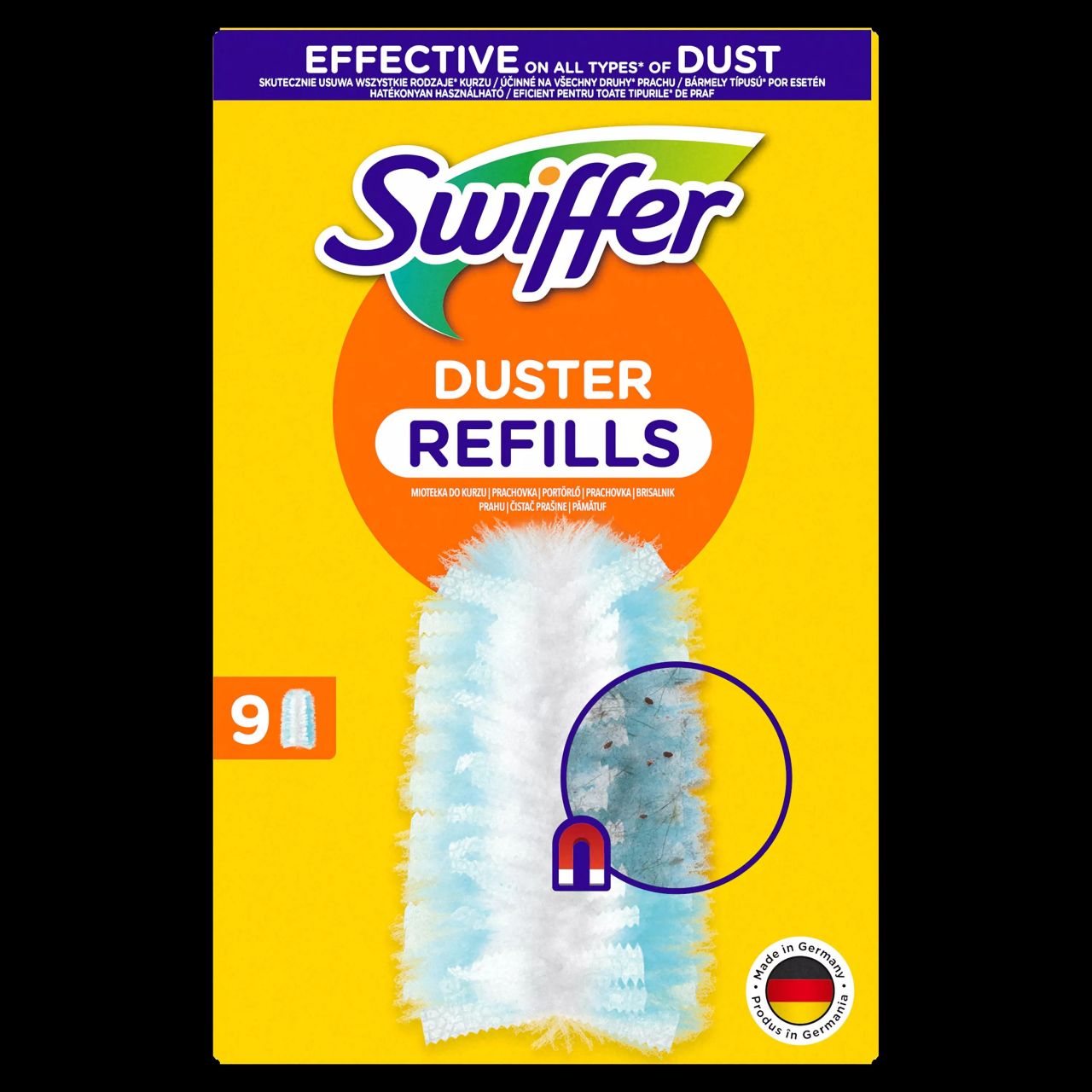 SWIFFER WKŁADY WYMIENNE DO MIOTEŁKI DO KURZU /10/