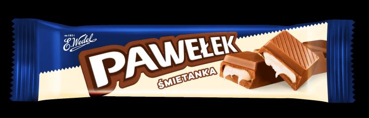 Baton Pawełek Śmietankowy 45 g Wedel