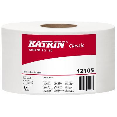 Papier toaletowy katrin classic GIGANT biały 2 warstwy 12105 /12/