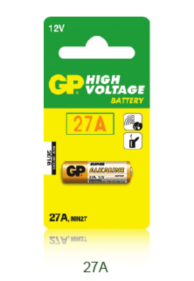 Bateria alkaliczna wysokonapięciowa GP; MN27; 12.0V GPPBA27AF000