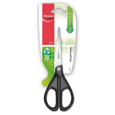 Nożyczki maped essentials green symetryczne 17cm