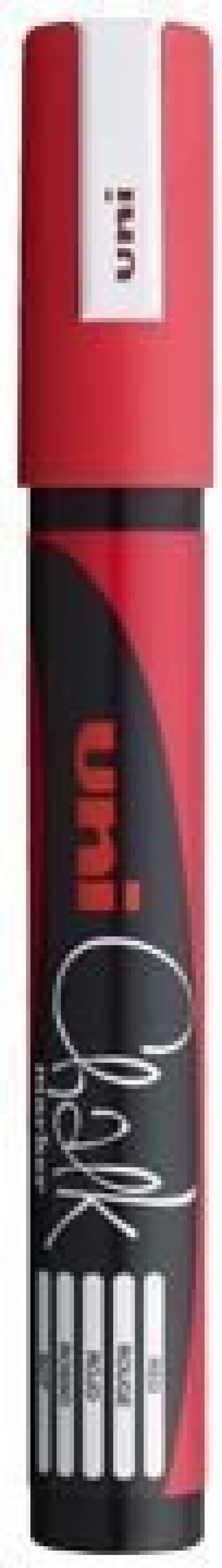 Marker kredowy UNI PWE-5M Czerwony 1.8mm-2.5mm