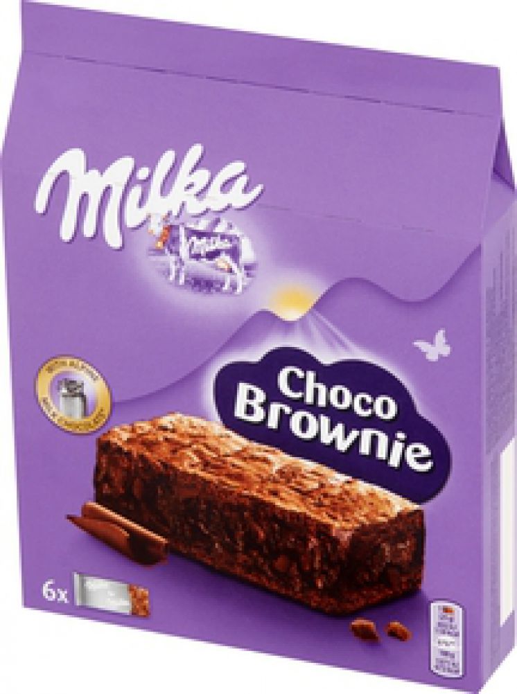 CIASTKA MILKA CHOCO brownie 6x25g