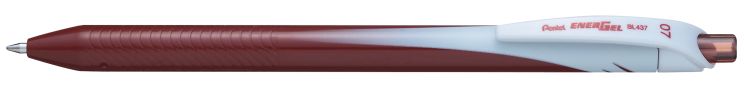 Pióro kulkowe ENERGEL 0,7 brązowe BL437-E  PENTEL