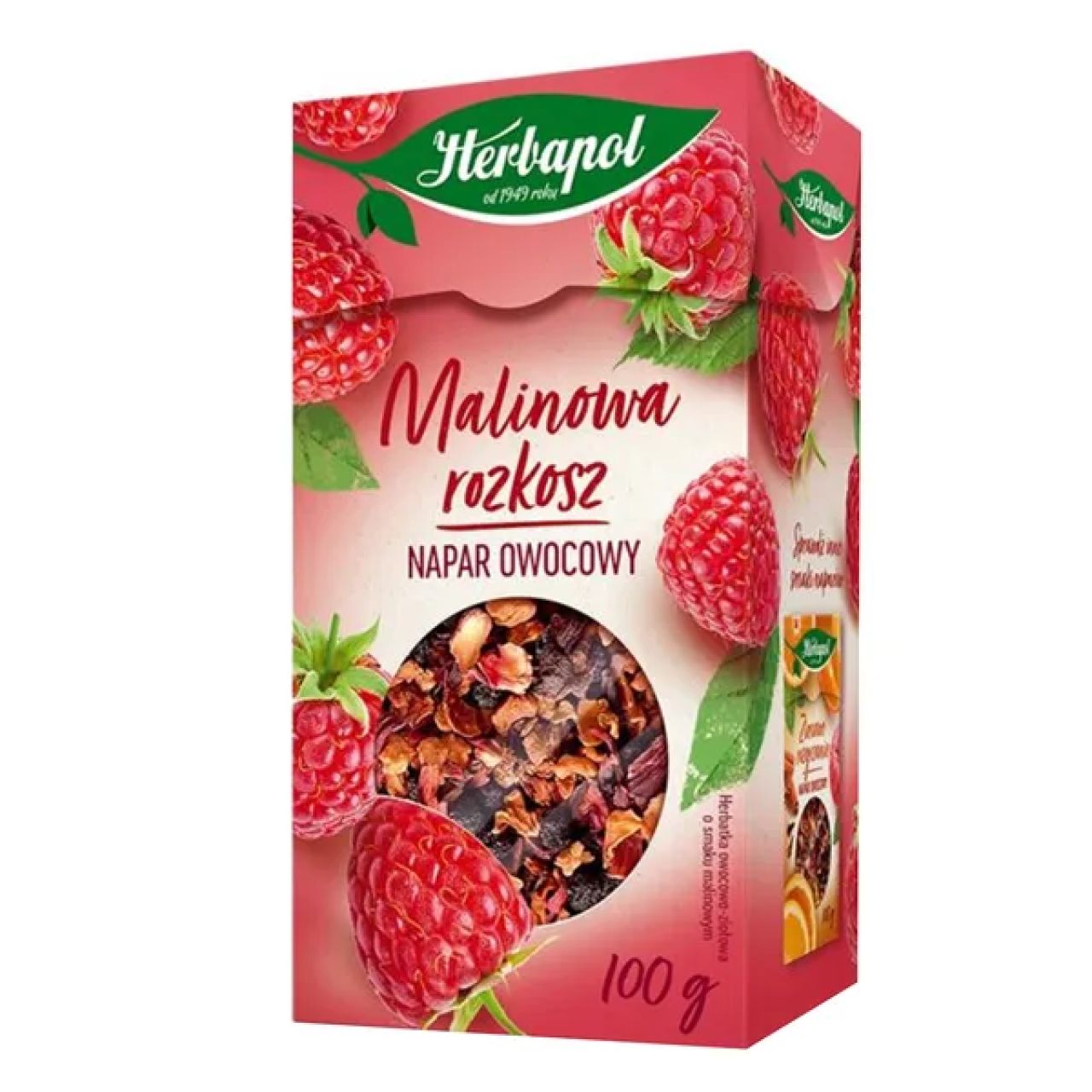 HERBAPOL NAPAR MALINOWA ROZKOSZ 100G