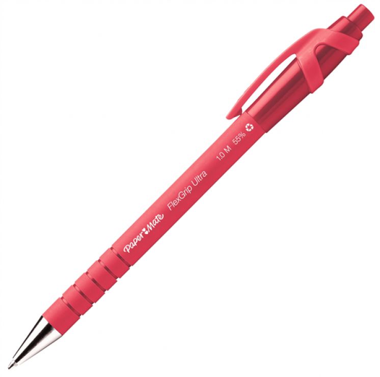Długopis PAPER MATE FLEXGRIP ULTRA RT czerwony