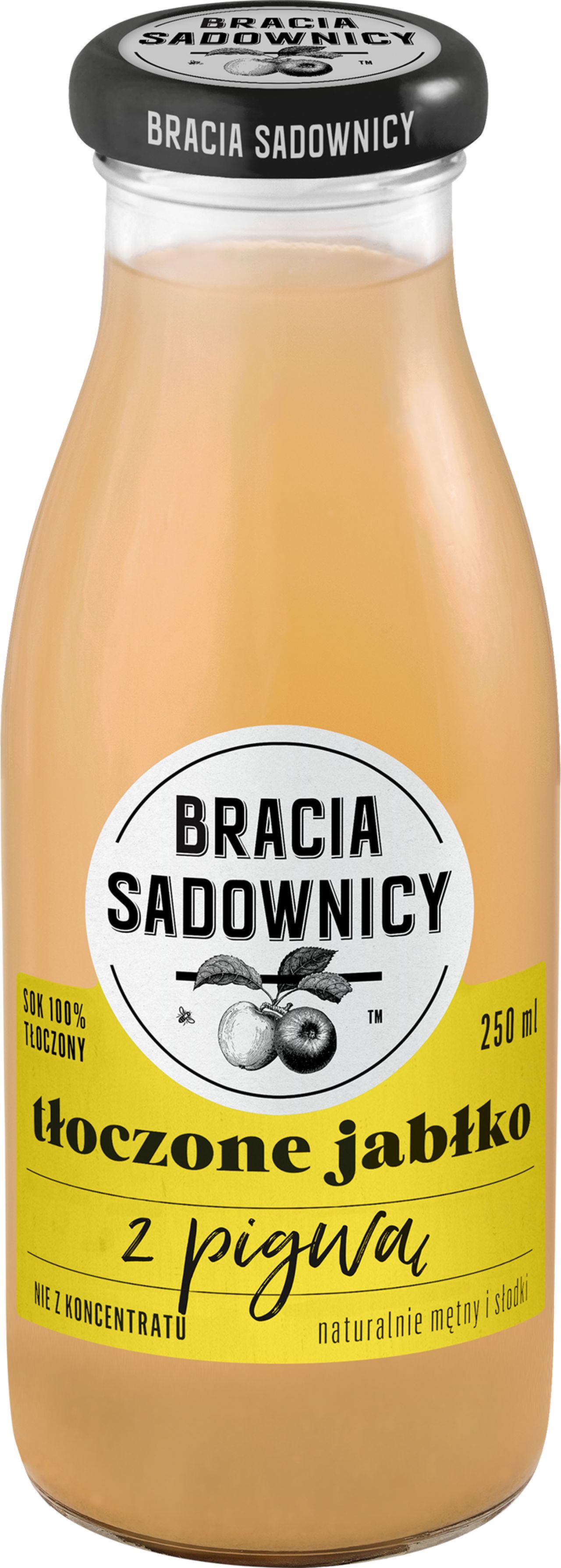 SOK TŁOCZONE JABŁKO Z PIGWĄ BRACIA SADOWNICY 250ML /8/