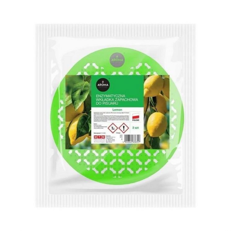 WKŁADKA DO PISUARU AROMA LEMON 2 SZTUKI