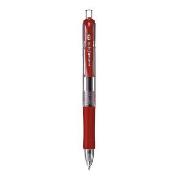 długopis żelowy UNI UMN-152 Czerwony
