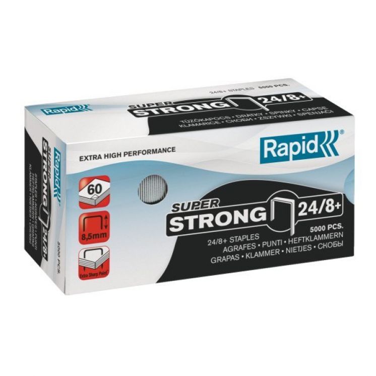 Zszywki RAPID Super Strong 24/8+ /5000/