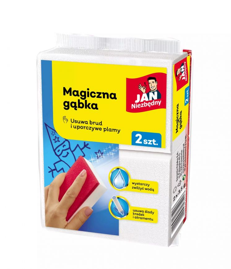 MAGICZNA GĄBKA DO USUWANIA PLAM JAN NIEZBĘDNY A&#039;2
