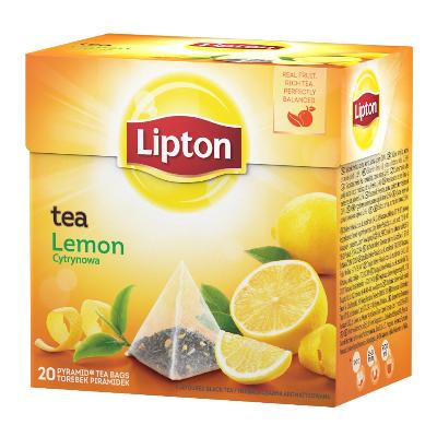Herbata Lipton PIRAMIDKI LEMON 20TB