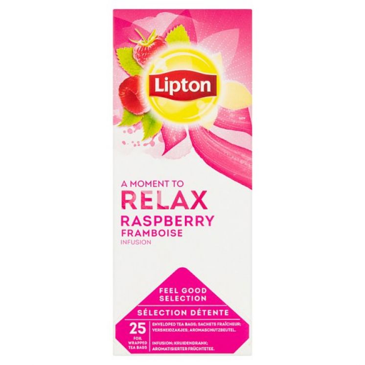 Herbata LIPTON CLASSIC RELAX RASPBERRY 25kopert