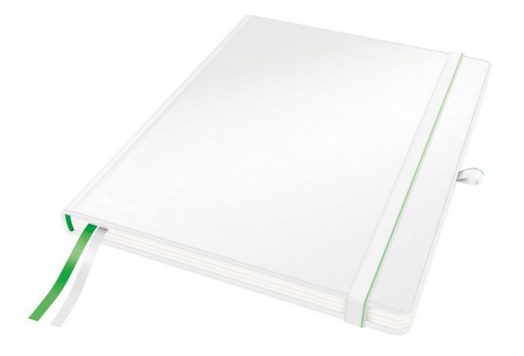 Notatnik LEITZ Complete, rozmiar iPada 80k Biały W kratkę