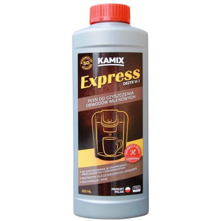 Kamix płyn EXPRESS DEZYX U-1 do czyszczenia przewodów mlecznych 500ml