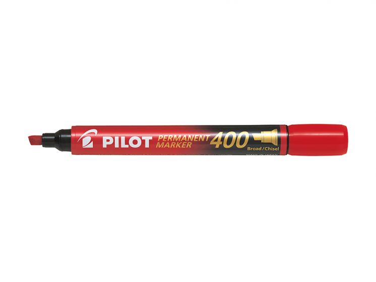 Marker Permanentny SCA-400 Czerwony Pilot