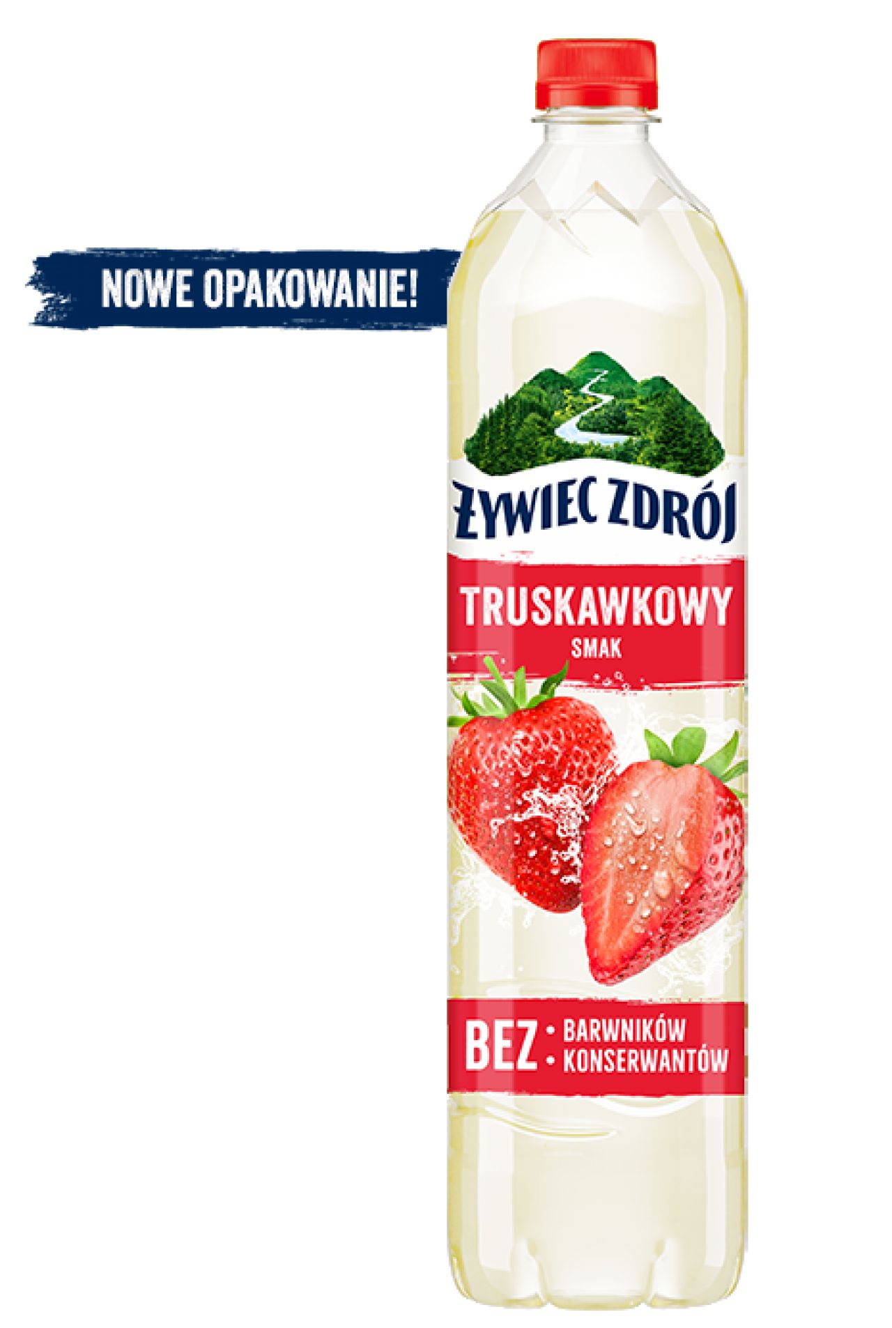 NAPÓJ ŻYWIEC ZDRÓJ O SMAKU TRUSKAWKOWYM 500ML /6/