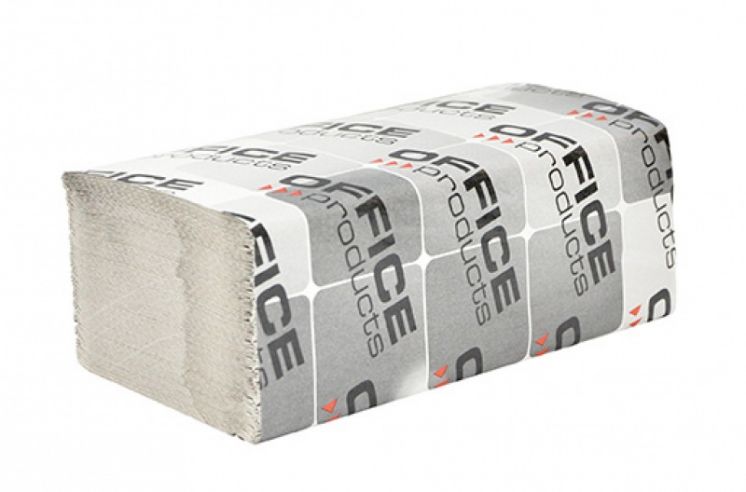 Ręcznik papierowy ZZ OFFICE PRODUCTS economy szary 1 warstwa /4000/