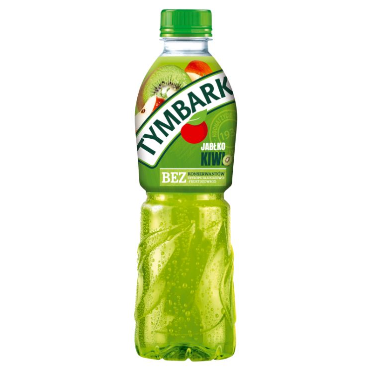 Nap&oacute;j Tymbark jabłko kiwi butelka pet 500ml kaucja /12/
