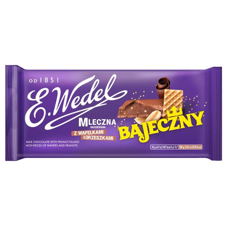 CZEKOLADA MLECZNA BAJECZNY 100G WEDEL