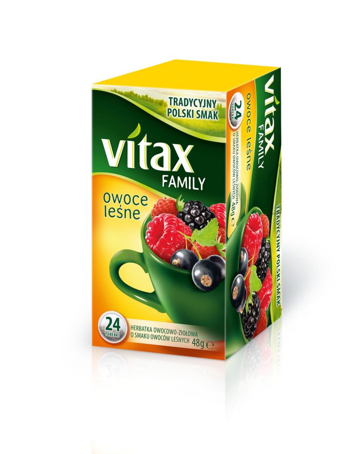 Herbata VITAX FAMILY OWOCE LEŚNE 24tb