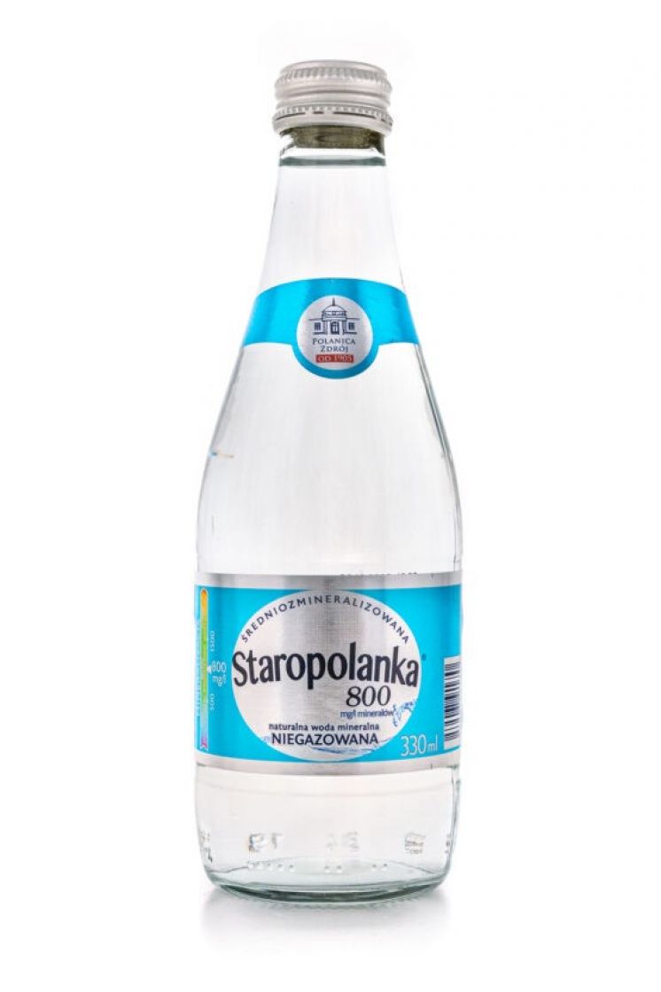 Woda STAROPOLANKA niegazowana 330ml butelka szklana /12/