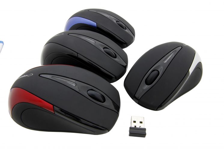 Mysz bezprzewodowa 24GHZ USB RED ANTARES ESPERANZA