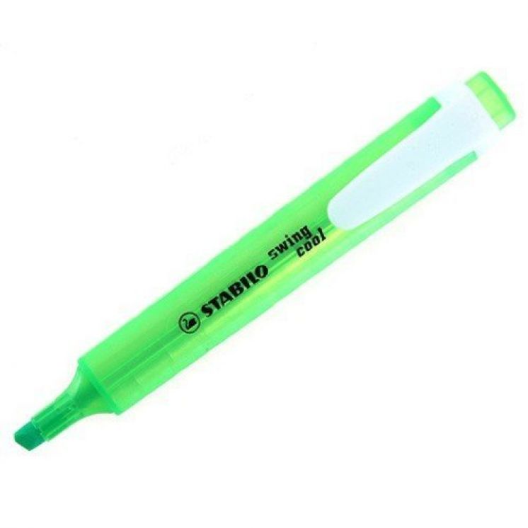Zakreślacz STABILO swing cool, fluorescencyjny zielony