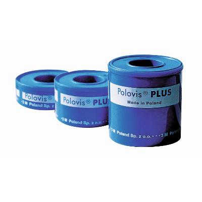 POLOVIS PLUS Hipoalergiczny uniwersalny przylepiec tkaninowy 5 m   x  50 mm UU006386401