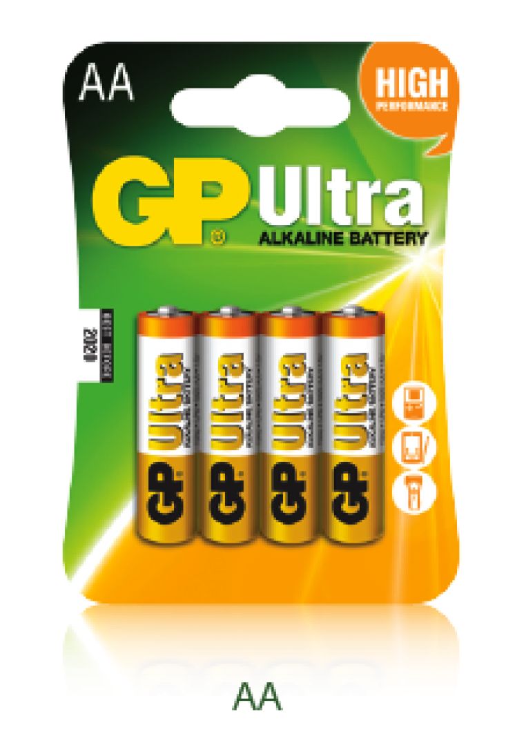 Bateria alkaliczna GP Ultra  AA / LR6; 1.5V GPPCA15AU017