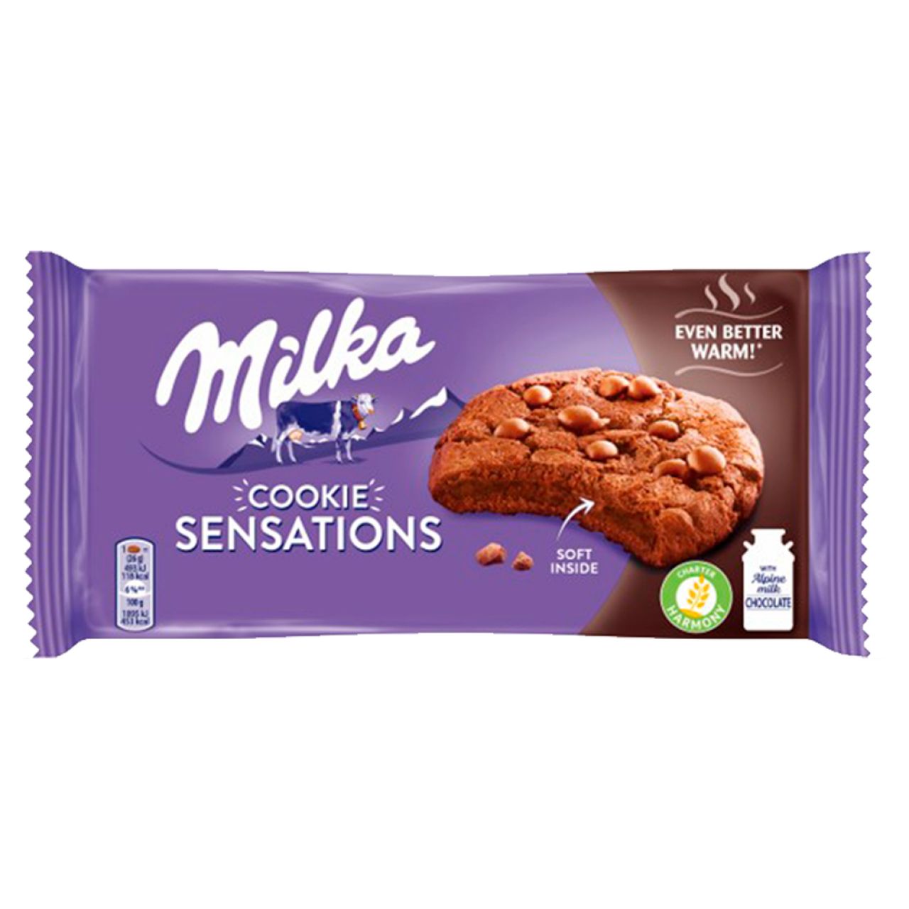 CIASTKA MILKA SENSATIONS CHOCO 156G