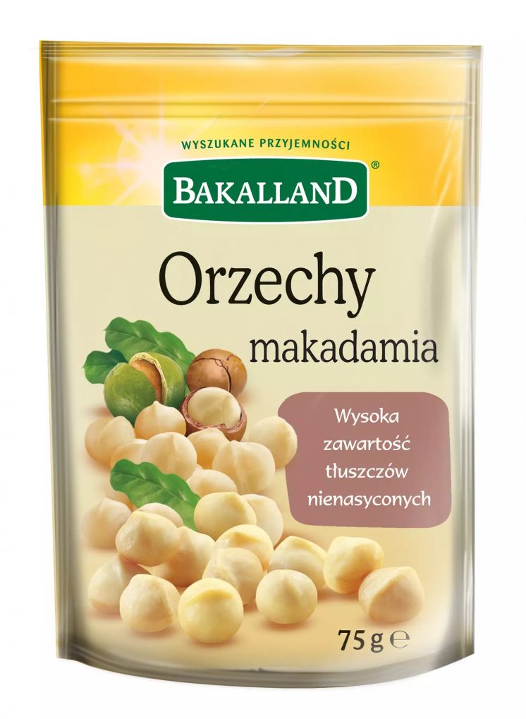 ORZECHY MAKADAMIA BAKALLAND 75G