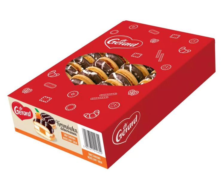 DR GERARD CIASTKA KREMÓWKA DEKOROWANA 720G