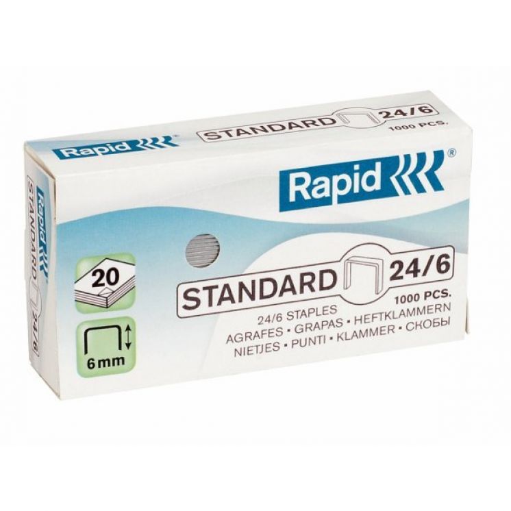 Zszywki RAPID Standard 24/6 /1000/