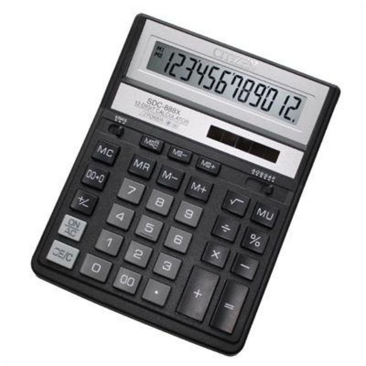 Kalkulator CITIZEN SDC-888X BK