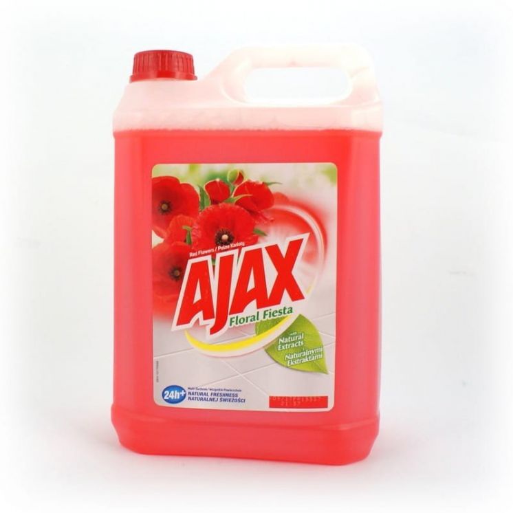 Ajax płyn uniwersalny Floral Fiesta Czerwony 5l