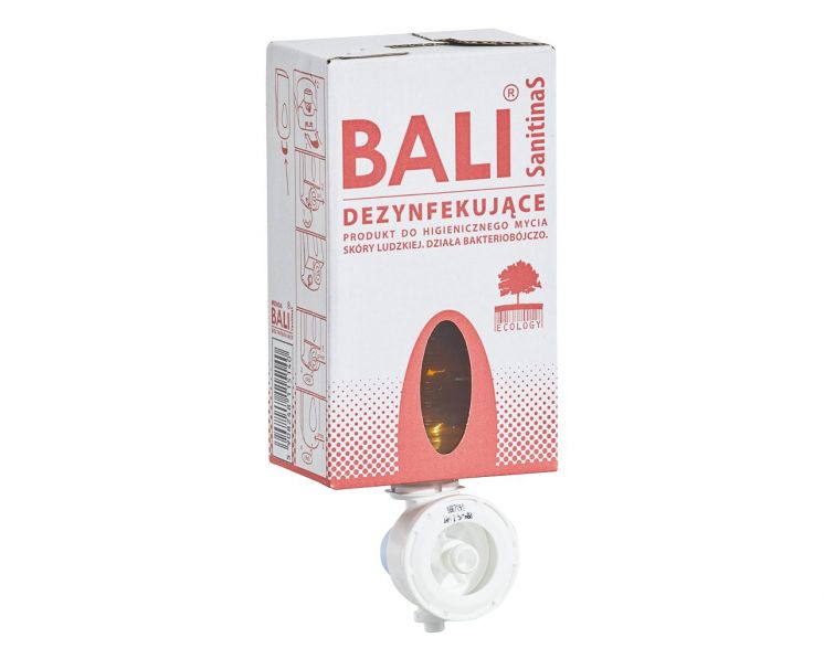 Mydło w pianie MERIDA BALI PLUS M14P DEZYNFEKUJĄCE GRAPEFRUIT wkład jednorazowy o poj. 700 g