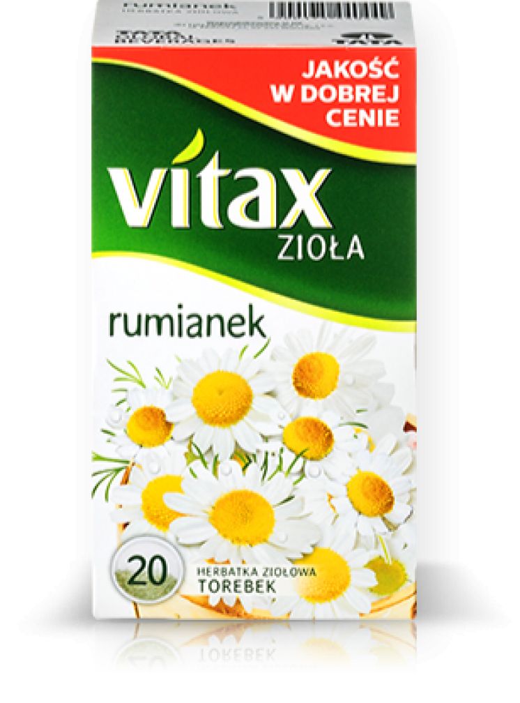 HERBATA VITAX ZIOŁOWA RUMIANEK 20TB