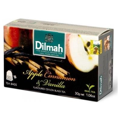 Herbata DILMAH AROMATYZOWANA APPLE&amp;CINNAMON 20TB