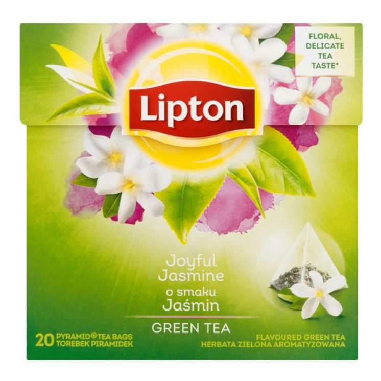 Herbata Lipton PIRAMIDKI GREEN TEA JAŚMIN 20TB
