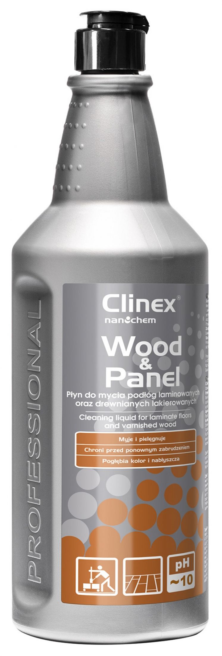 Płyn do mycia drewnianych podłóg i paneli CLINEX Wood&amp;Panel 1L