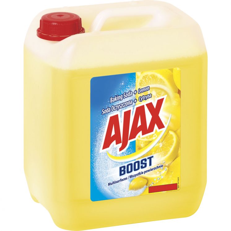 ajax Płyn uniwersalny boost soda lemon 5L
