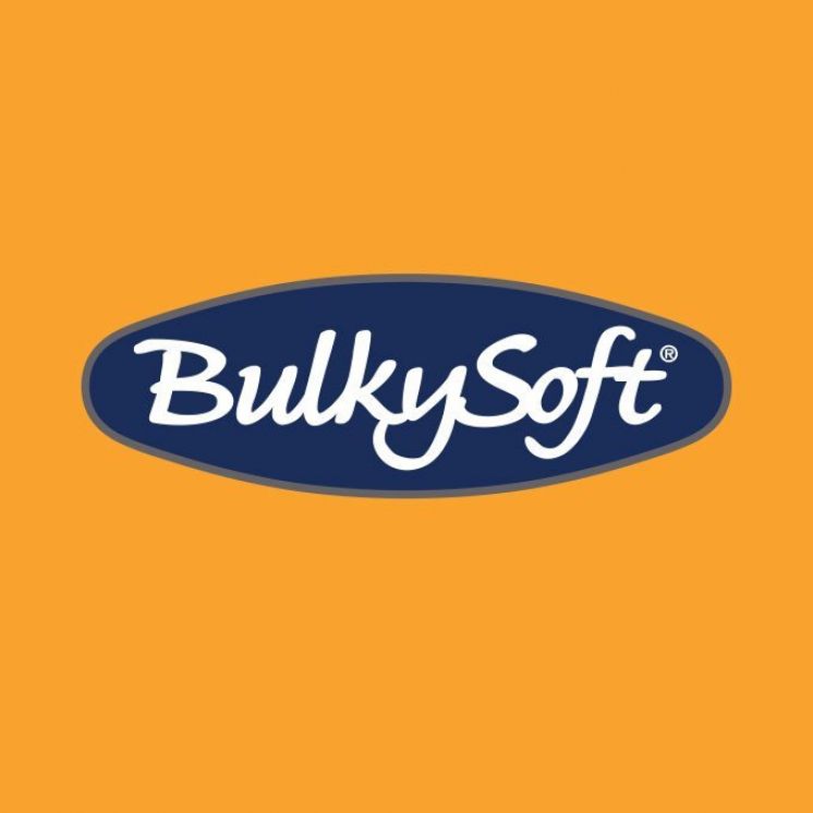 BulkySoft Serwetki 24x24, 2 warstwy POMARAŃCZOWE 100 sztuk